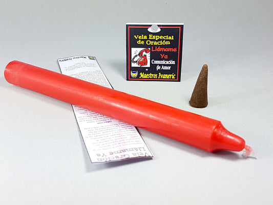 vela llamame ya oracion candle
