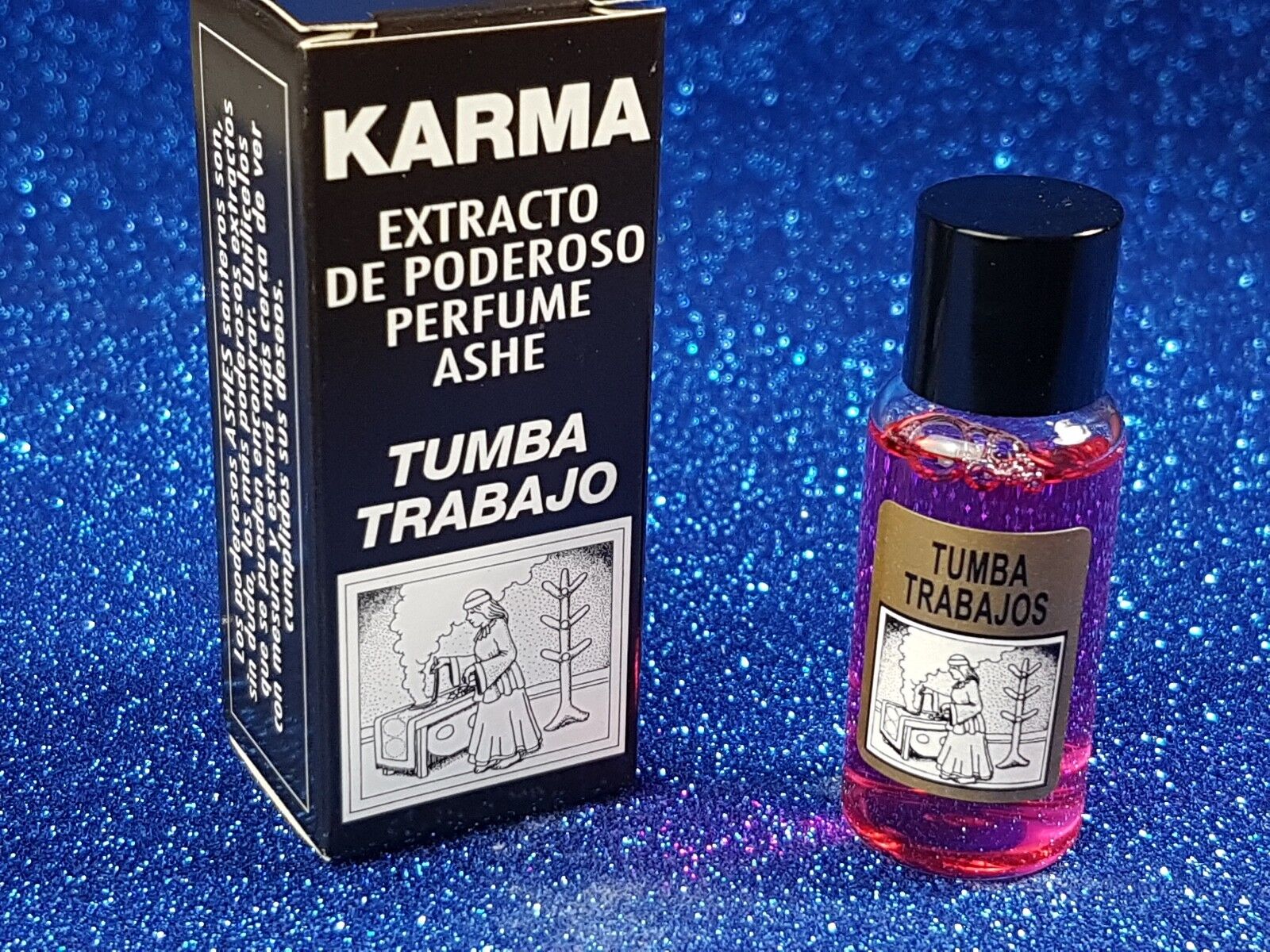extracto ashe perfume tumba trabajo
