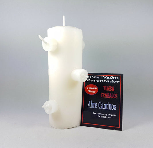 velon mechas blanco abrecaminos