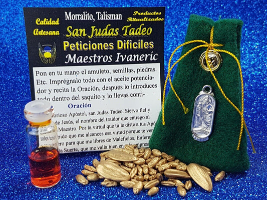 amuleto morralito judas tadeo
