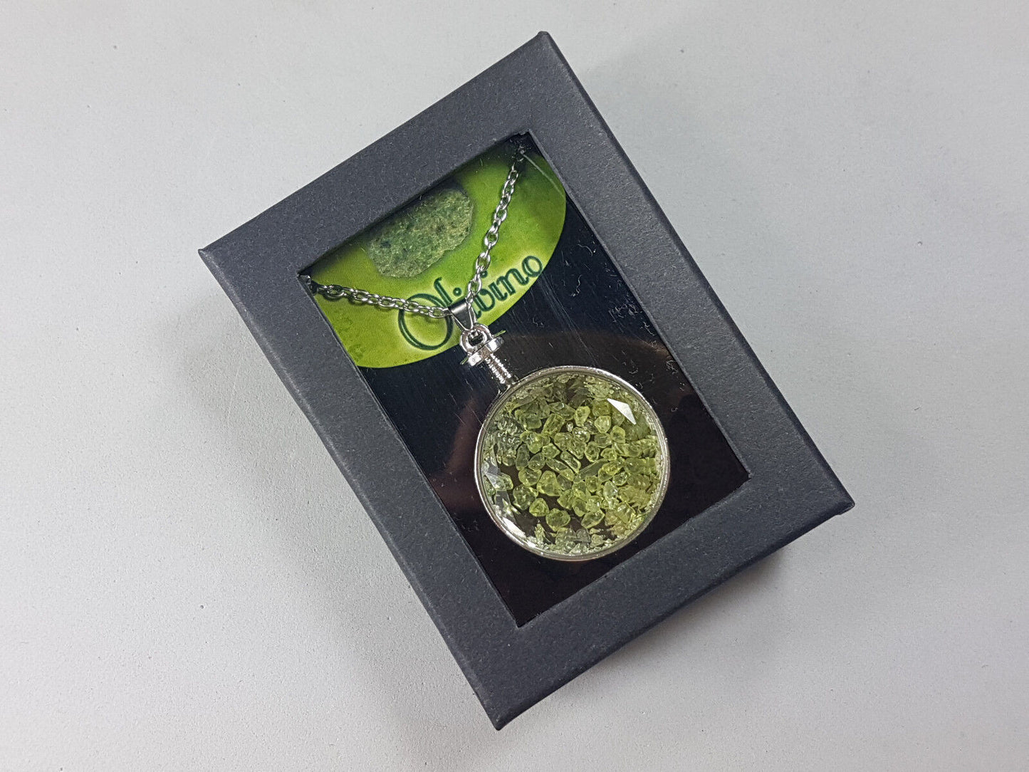 colgante peridoto olivine