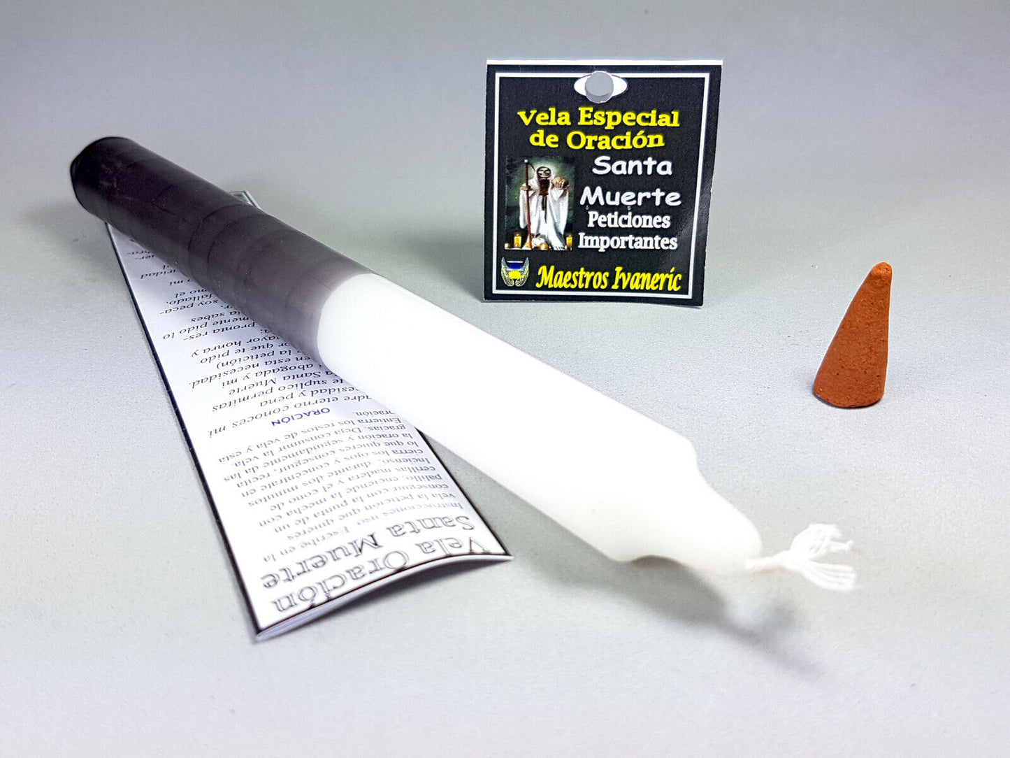 vela santa muerte oracion candle