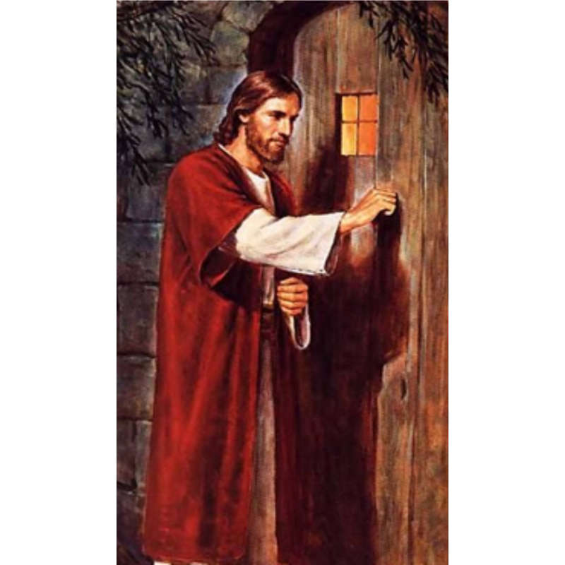 Religious Stamp THE BLESSING OF THE HOME, Religion / Religious Card
