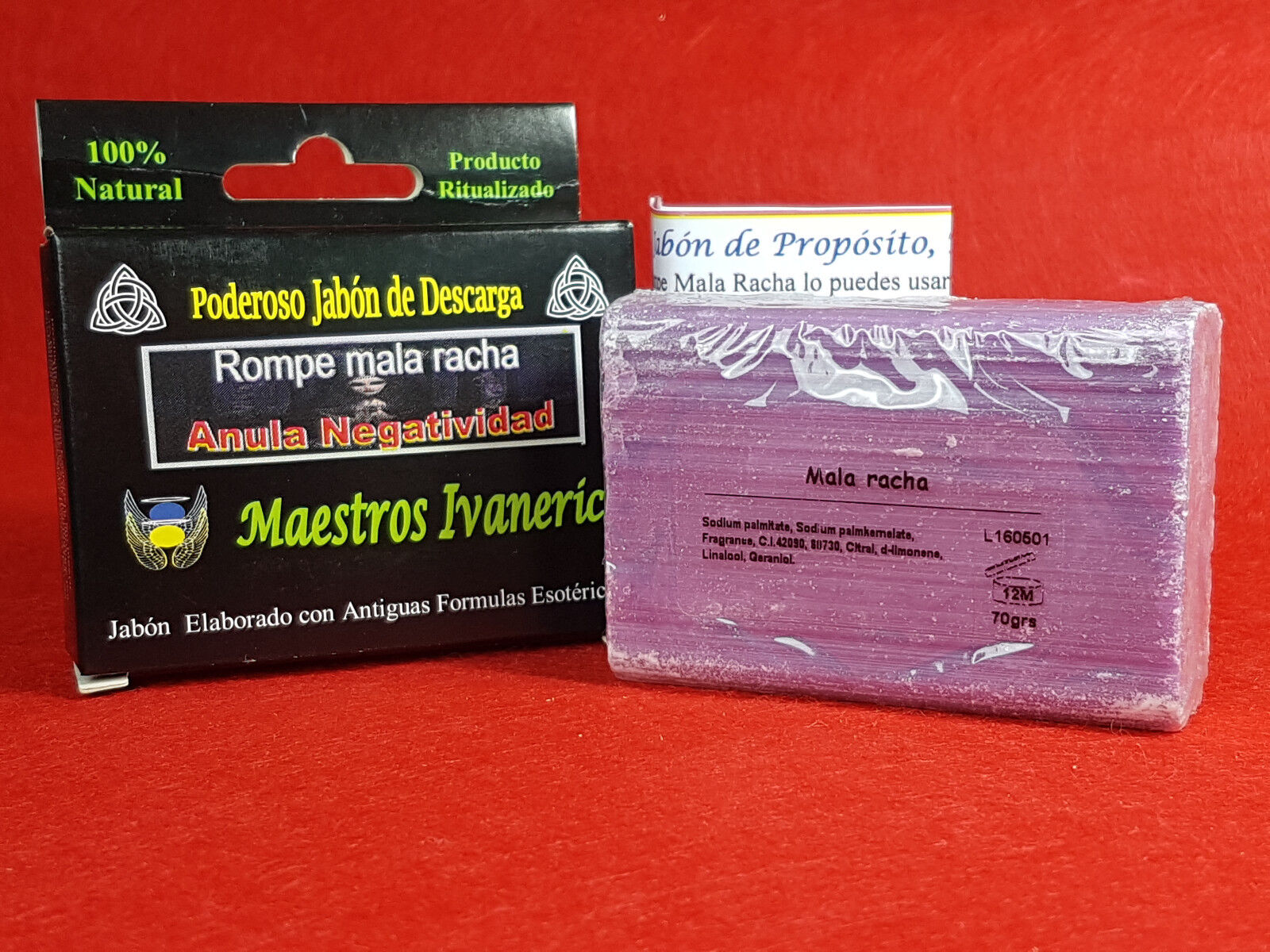 jabon rompe mala racha esoterico