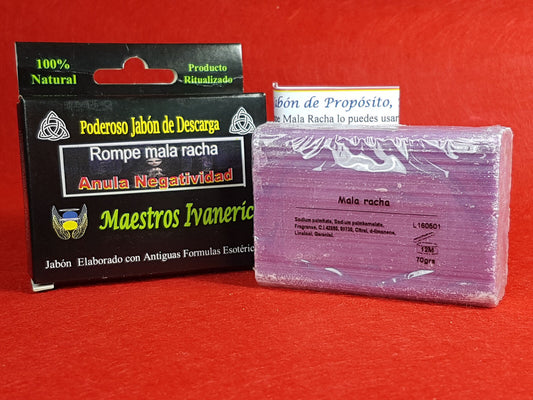 jabon rompe mala racha esoterico
