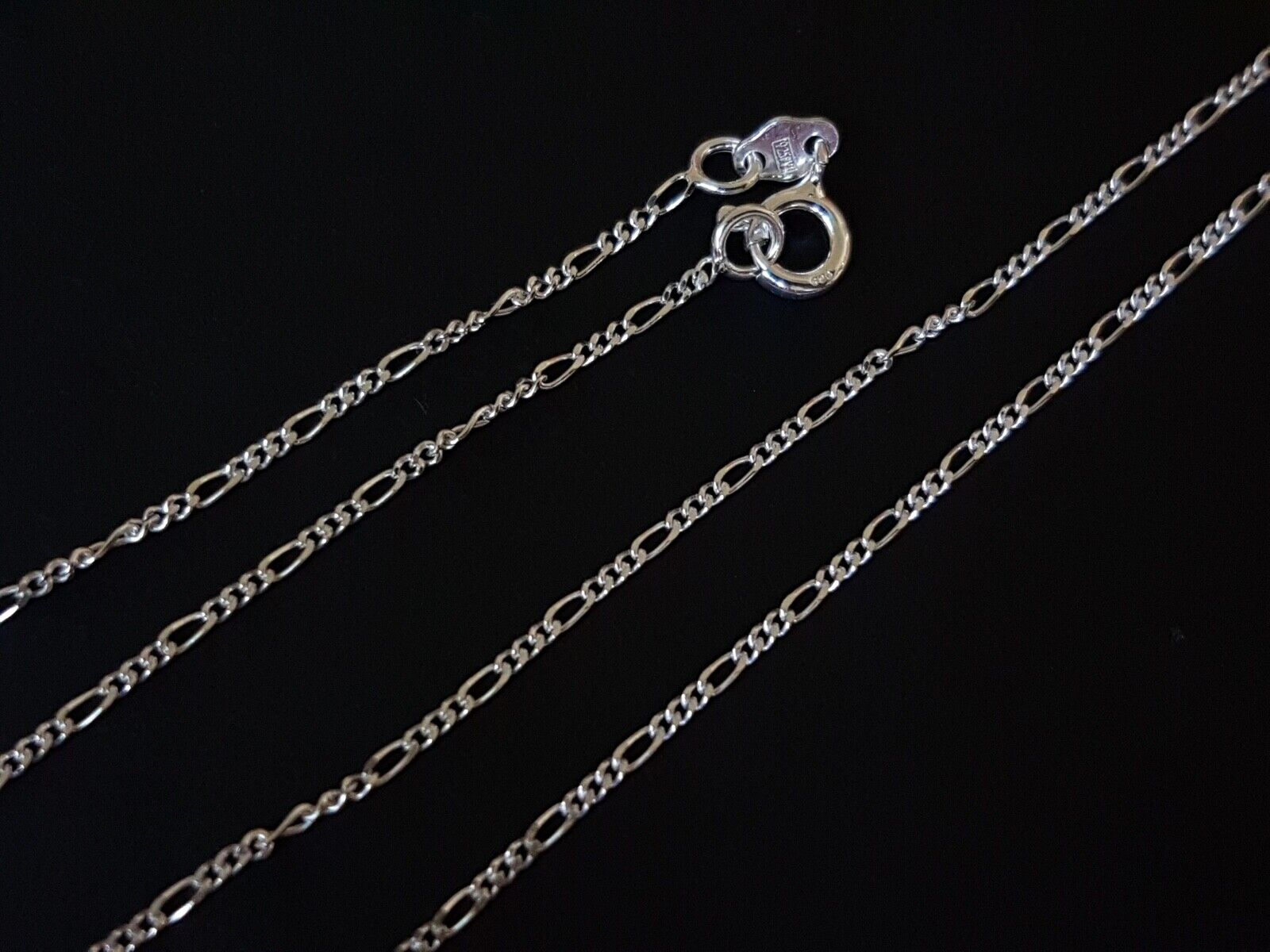 cadena alternada 3+1 plata ley