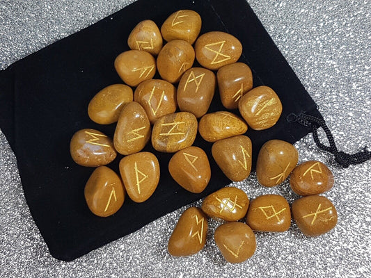 runas jaspe camello amarillo runes
