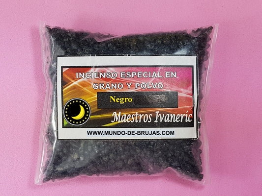 incienso negro en grano esoterico