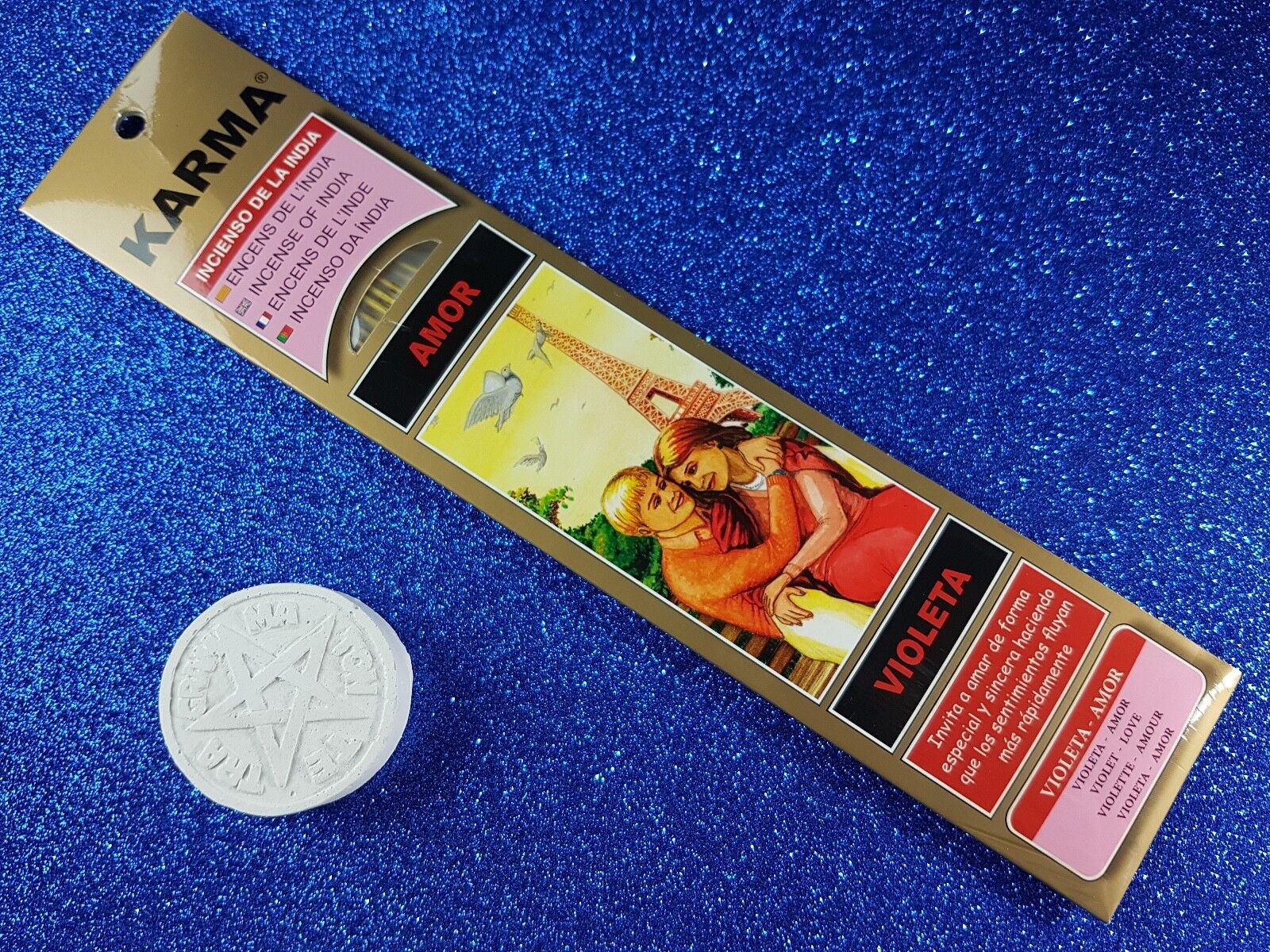 incienso amor violeta esoterico