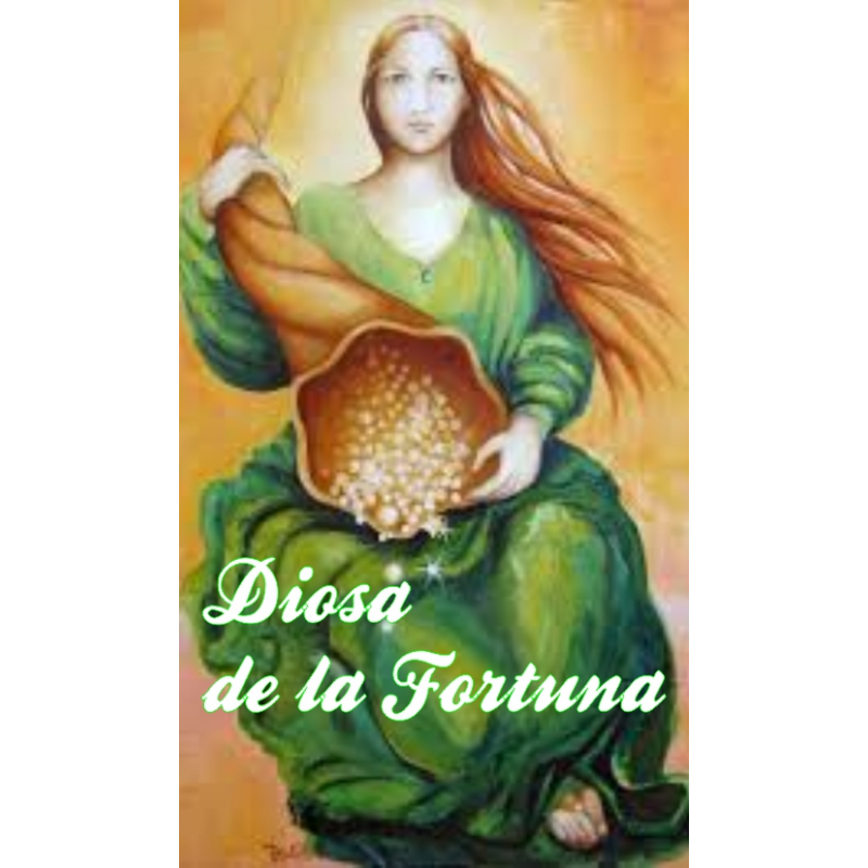 Estampa Religiosa DIOSA DE LA FORTUNA, Religion / Religious Card