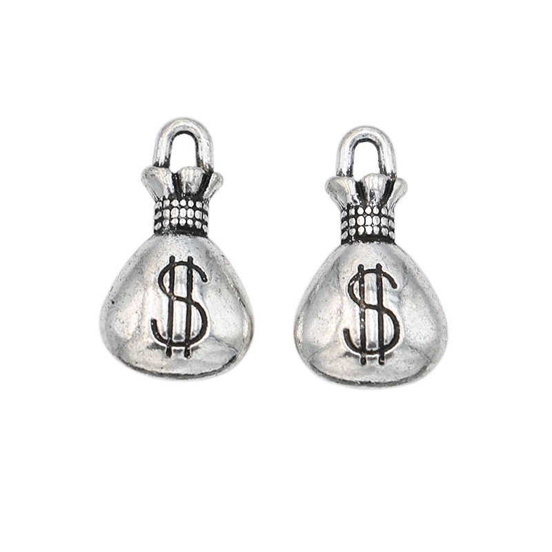 colgante morralito dinero