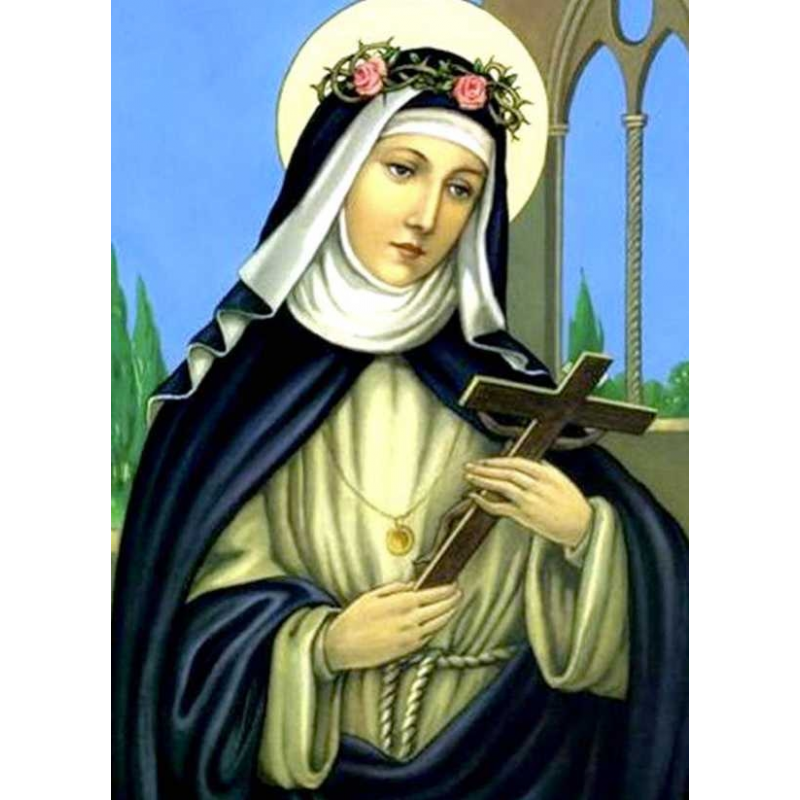 Timbre religieux LIME ROSE, Religion / Carte religieuse