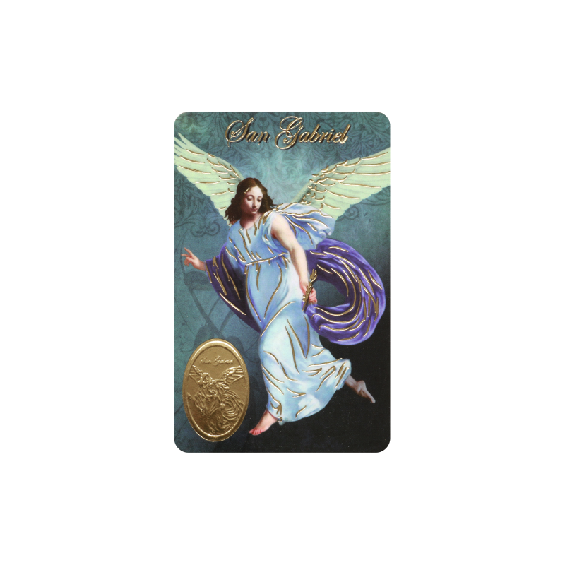 Archange Gabriel, médaille, religion/carte religieuse