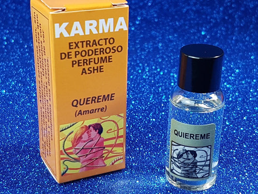 perfume extracto quiereme amarre