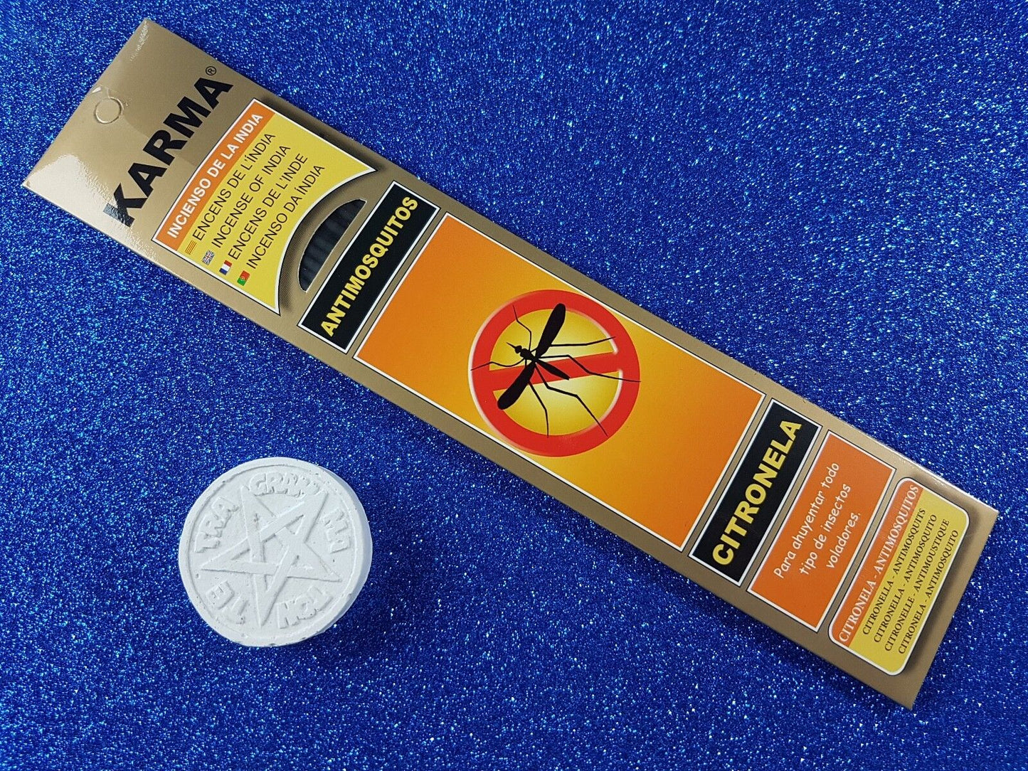 incienso antimosquitos citronela