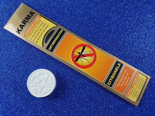 incienso antimosquitos citronela