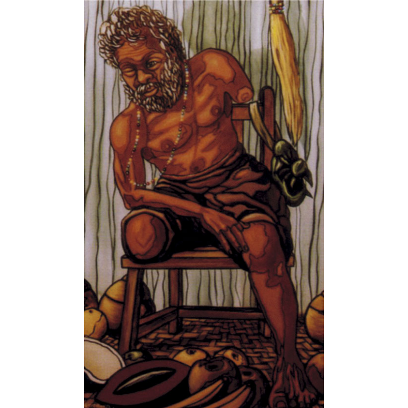 OSAIN Stamp, Religion, Santeria / Religious Card