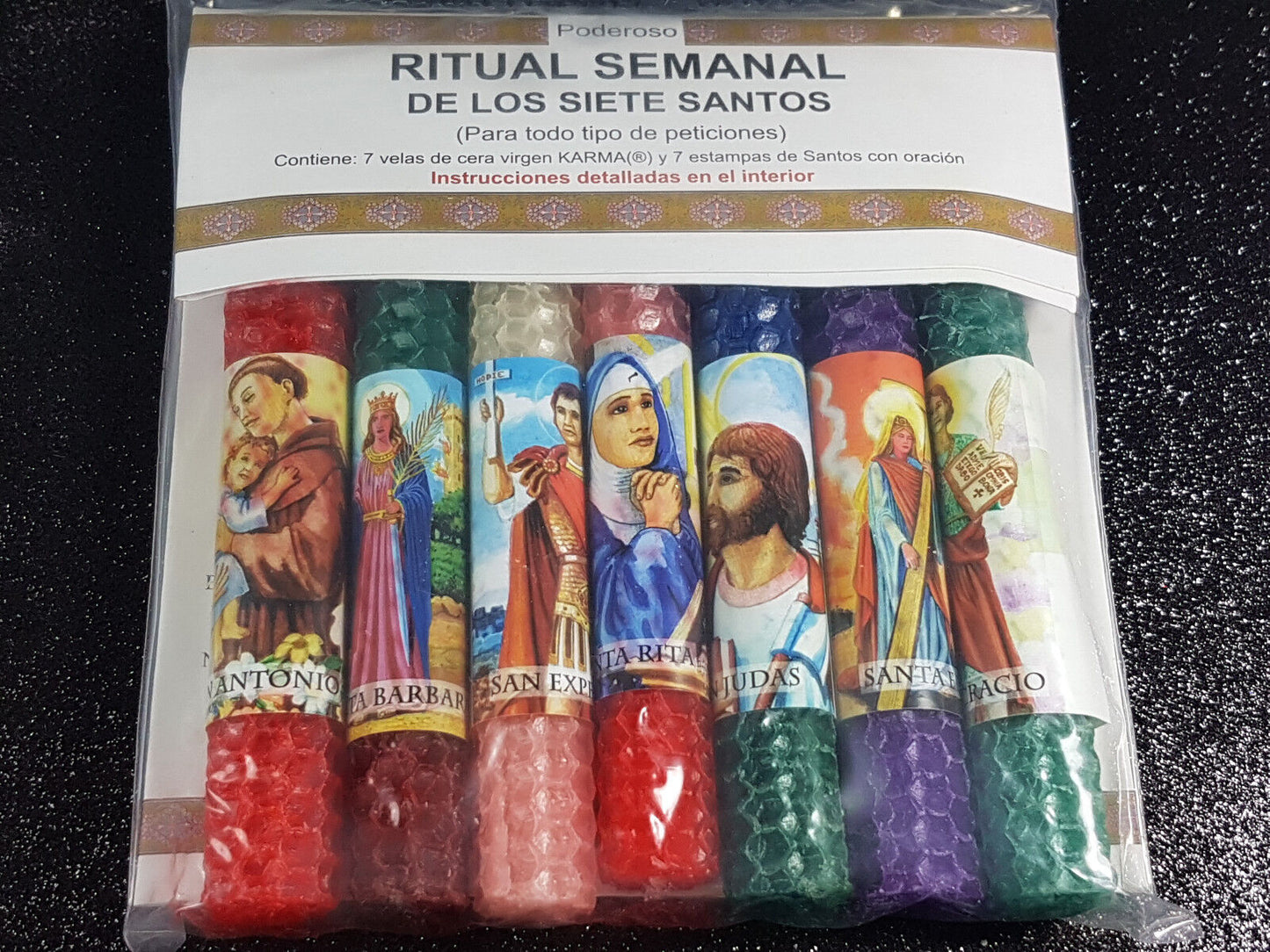 ritual semanal 7 santos esoterico