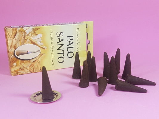 incienso conos palo santo