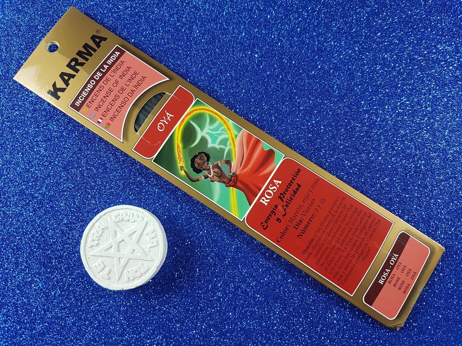 incienso oya rosa esoterico