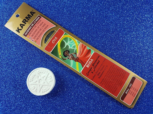 incienso oya rosa esoterico