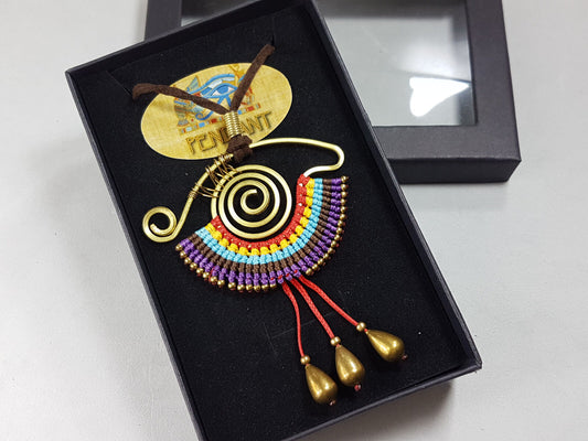 colgante etnico egipcio