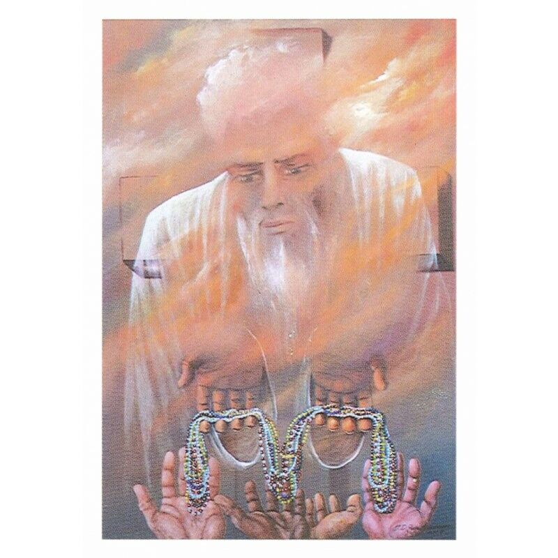 Timbre OLOFI, Religion, Santeria / Carte religieuse