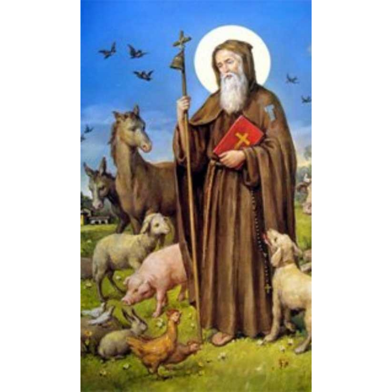 Timbre religieux SAN ANTONIO ABAD, Religion / Carte religieuse