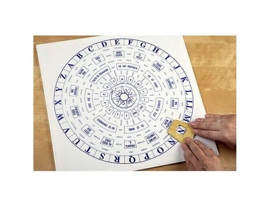 tablero oujia doble cara