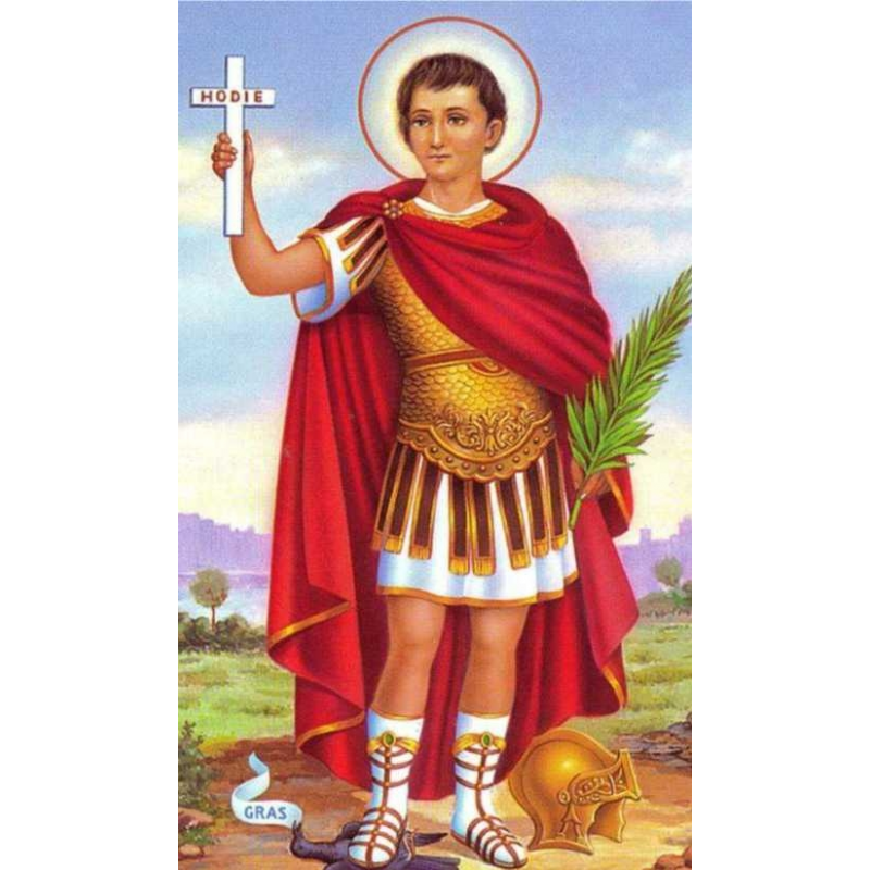 Timbre religieux SAN EXPEDITO, Religion / Carte religieuse