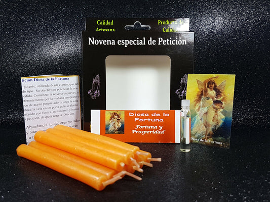 novena diosa fortuna ritual