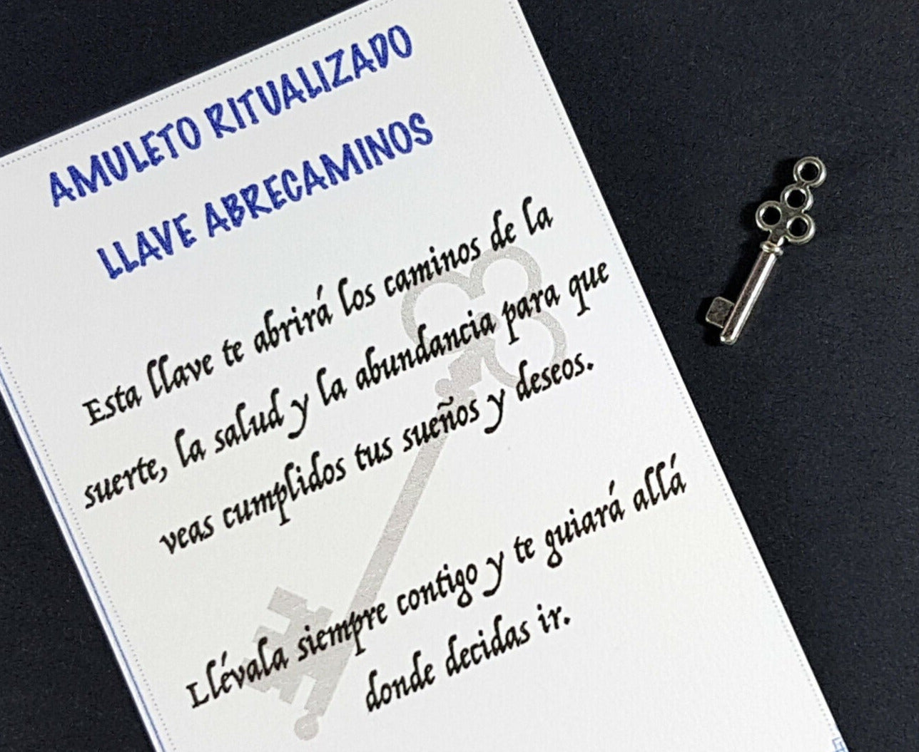 amuleto llave abre caminos