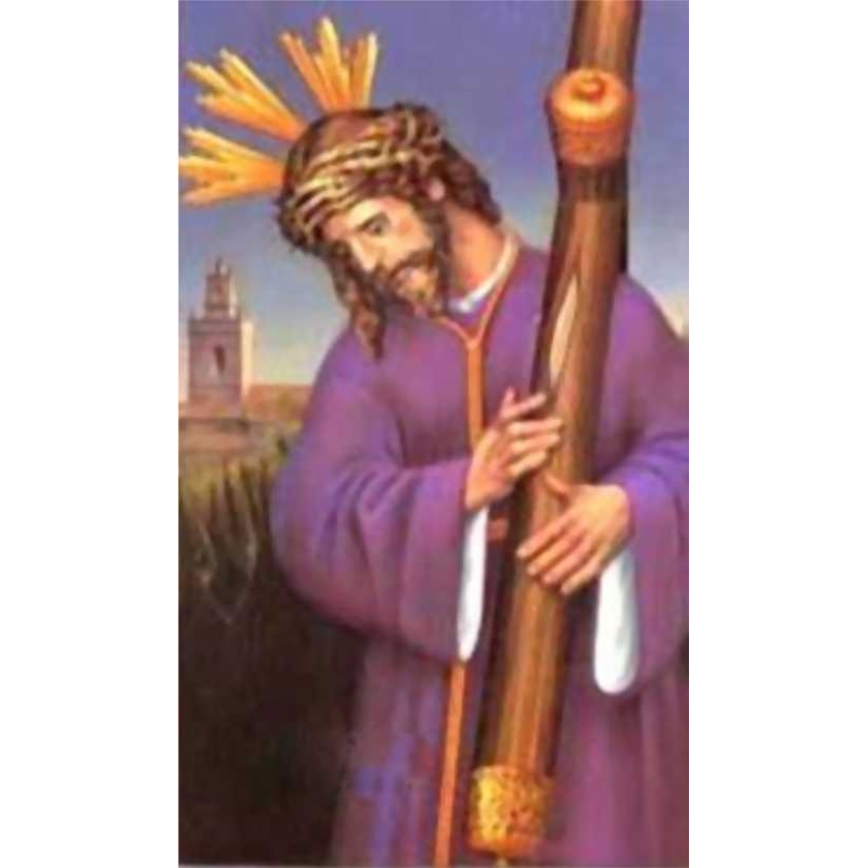 Estampa Religiosa JESUS DEL GRAN PODER, Religion / Religious Card