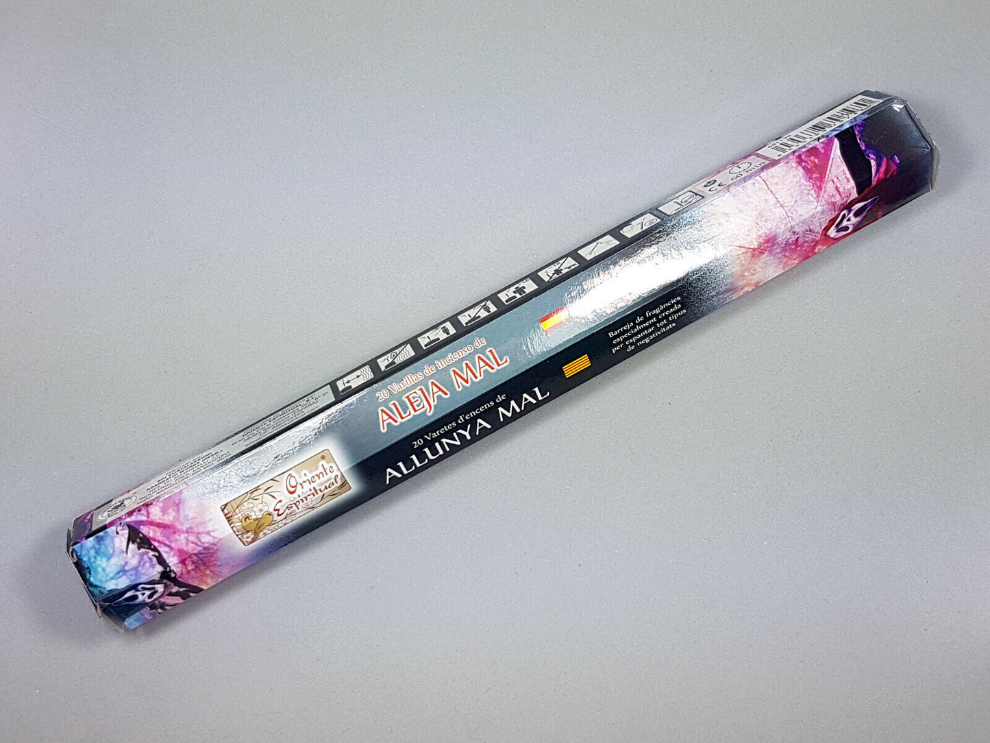 incienso alejar mal hexagonal