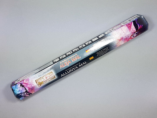 incienso alejar mal hexagonal