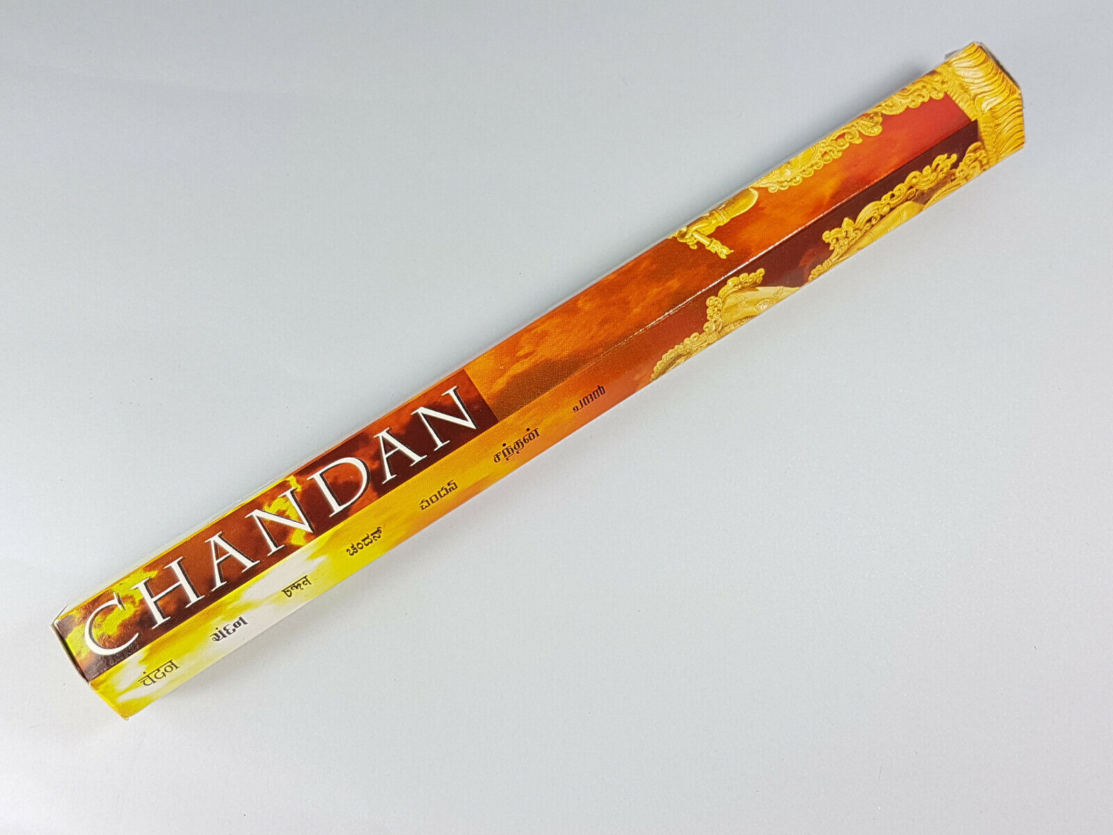 incienso chandan hexagonal