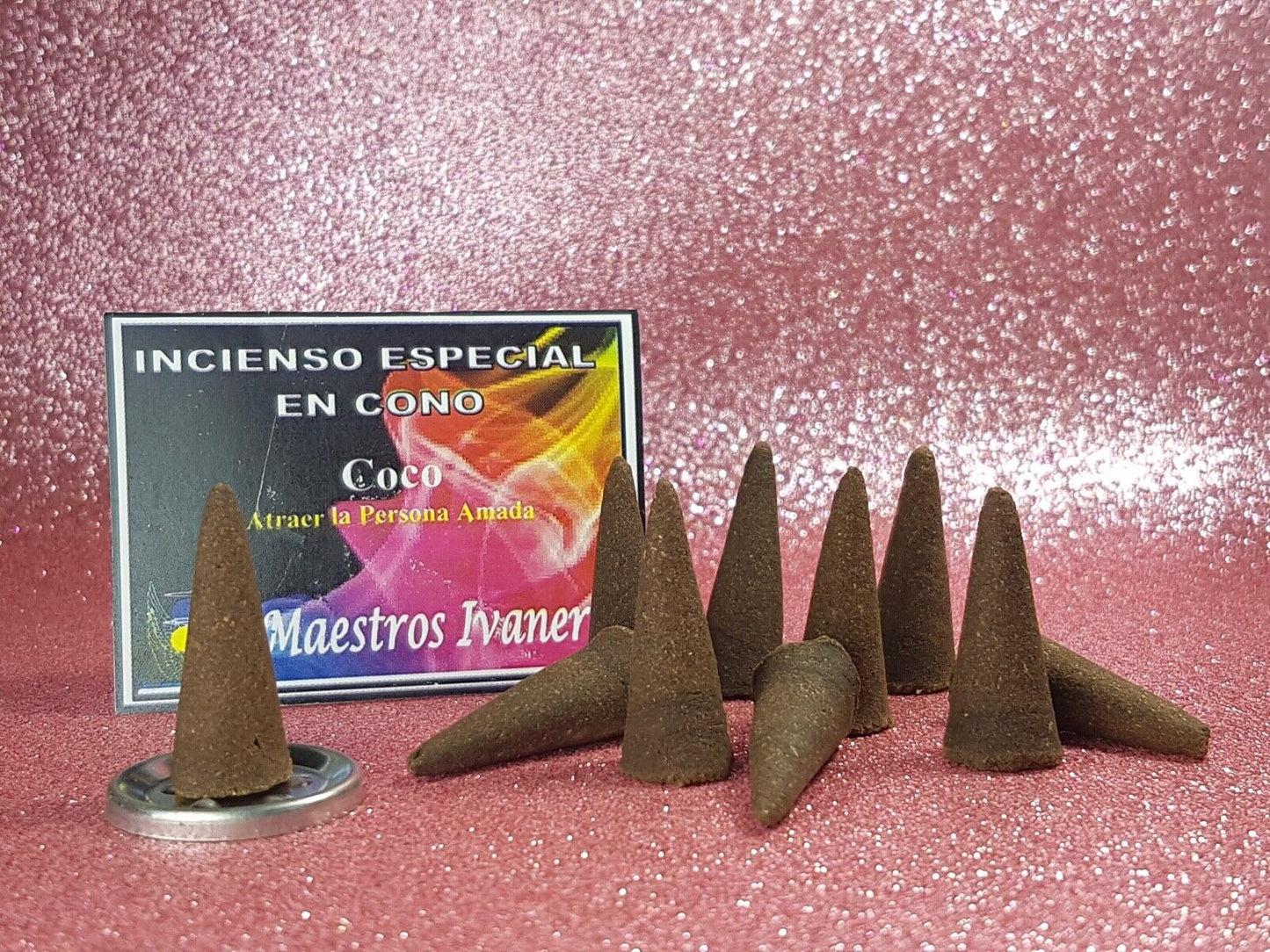 incienso conos coco esoterico