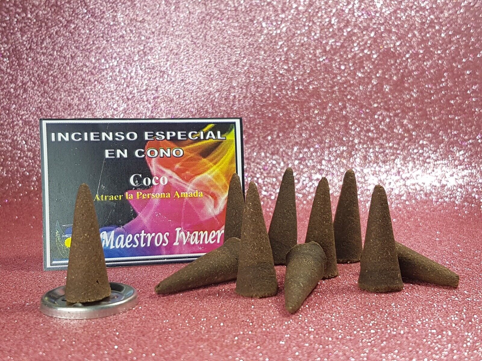 incienso conos coco esoterico