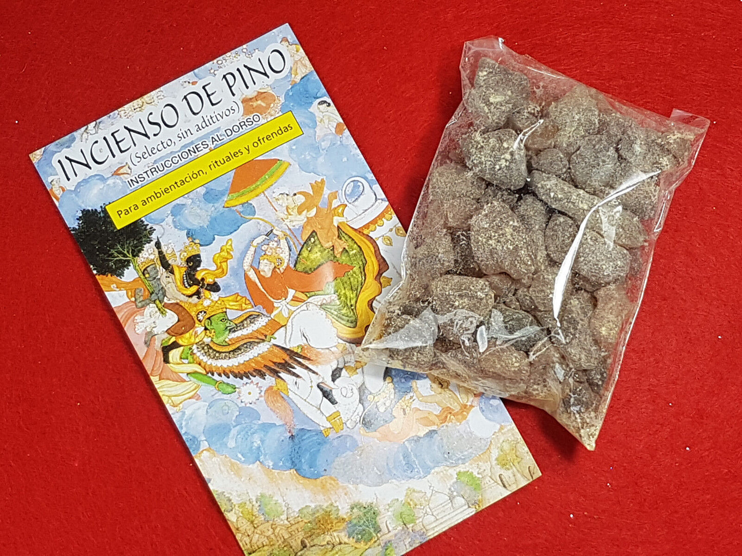 incienso en grano pino pine