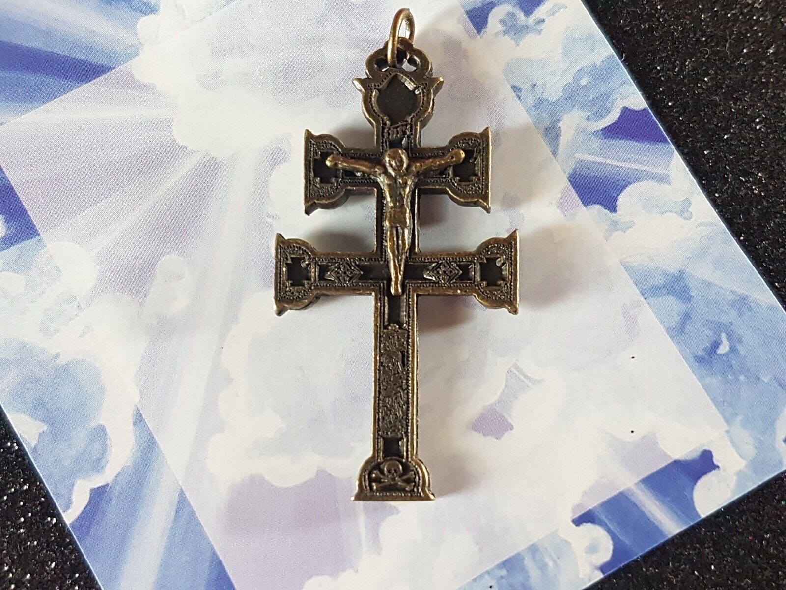 colgante caravaca envejecido