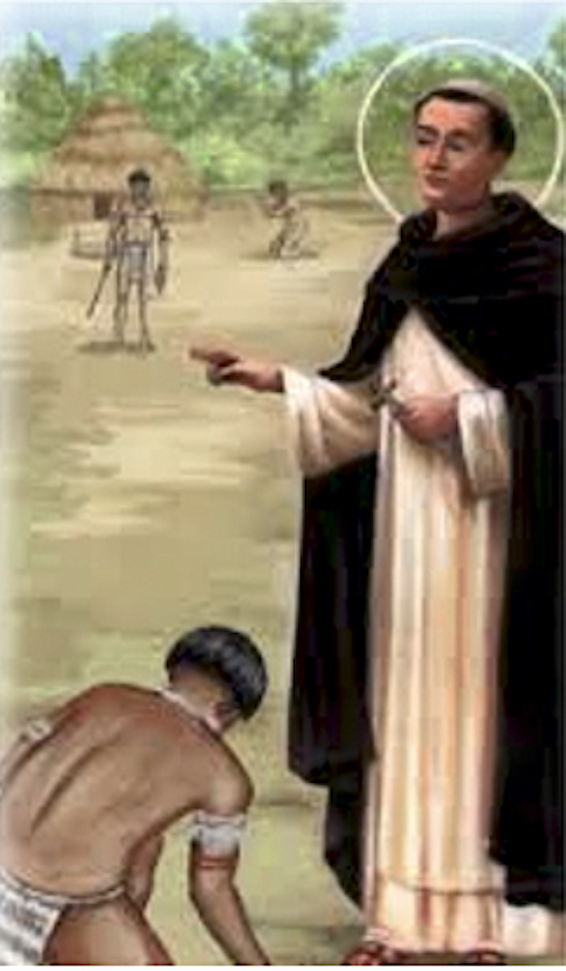 Timbre religieux SAN LUIS BELTRAN, Religion / Carte religieuse