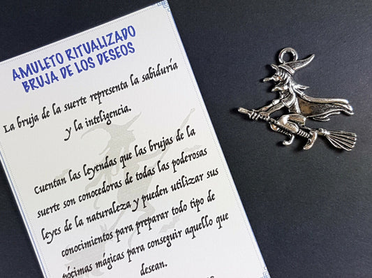 amuleto bruja de los deseos