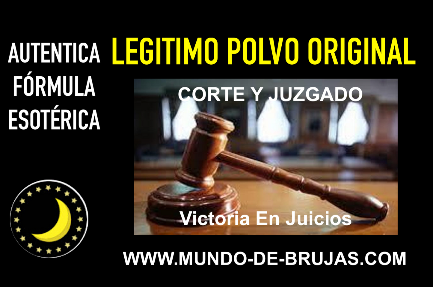 polvo esoterico corte y juzgado