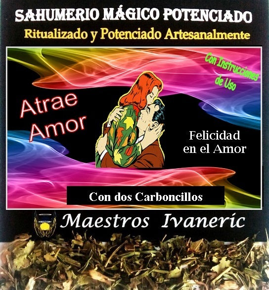 atrae amor sahumerio