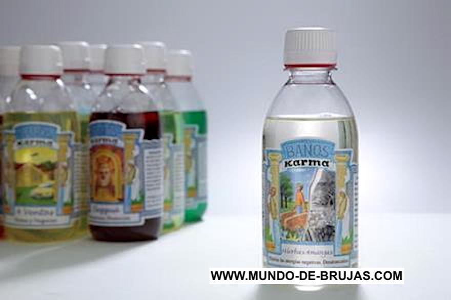 baño descarga hierbas amargas