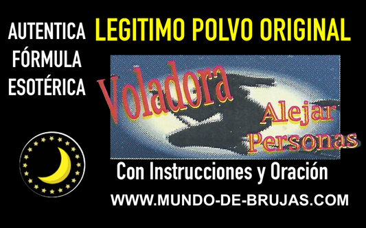 polvo esoterico voladora