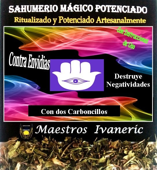 contra envidias sahumerio