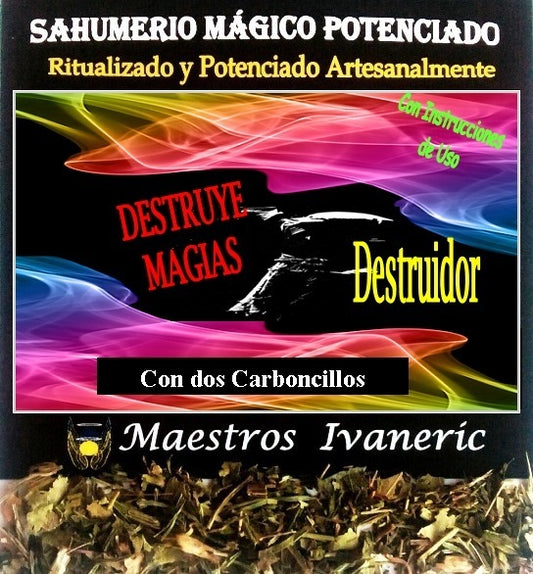 destruye magias sahumerio