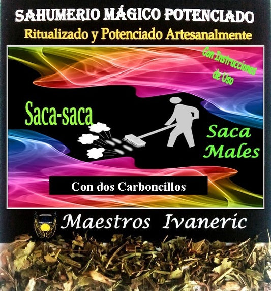 saca males sahumerio