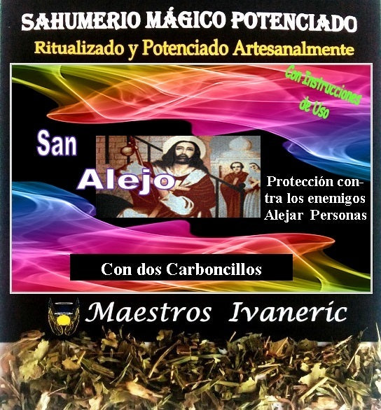 san alejo sahumerio carboncillo